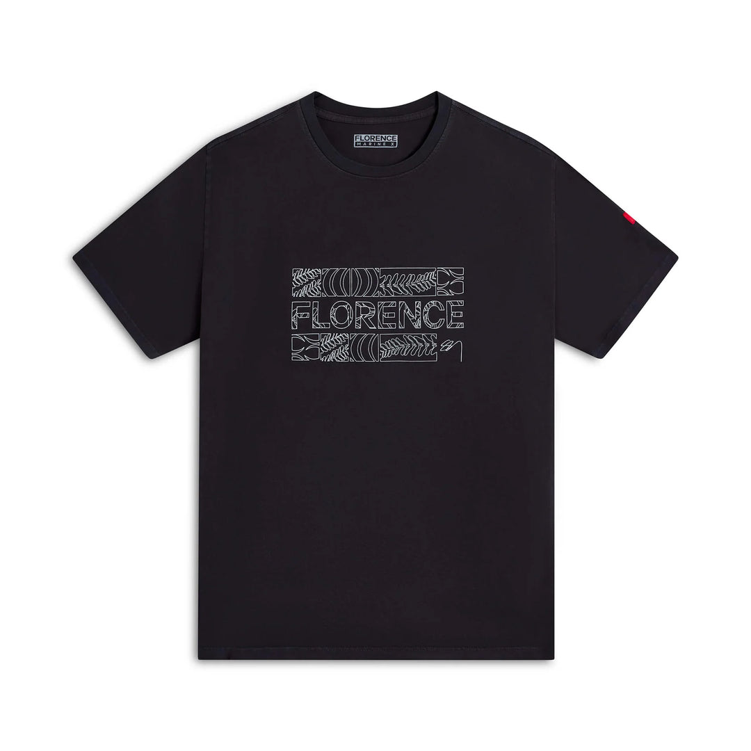 FLORENCE MARINE X SIG ZANE KOA TEE - BLACK (BLK)