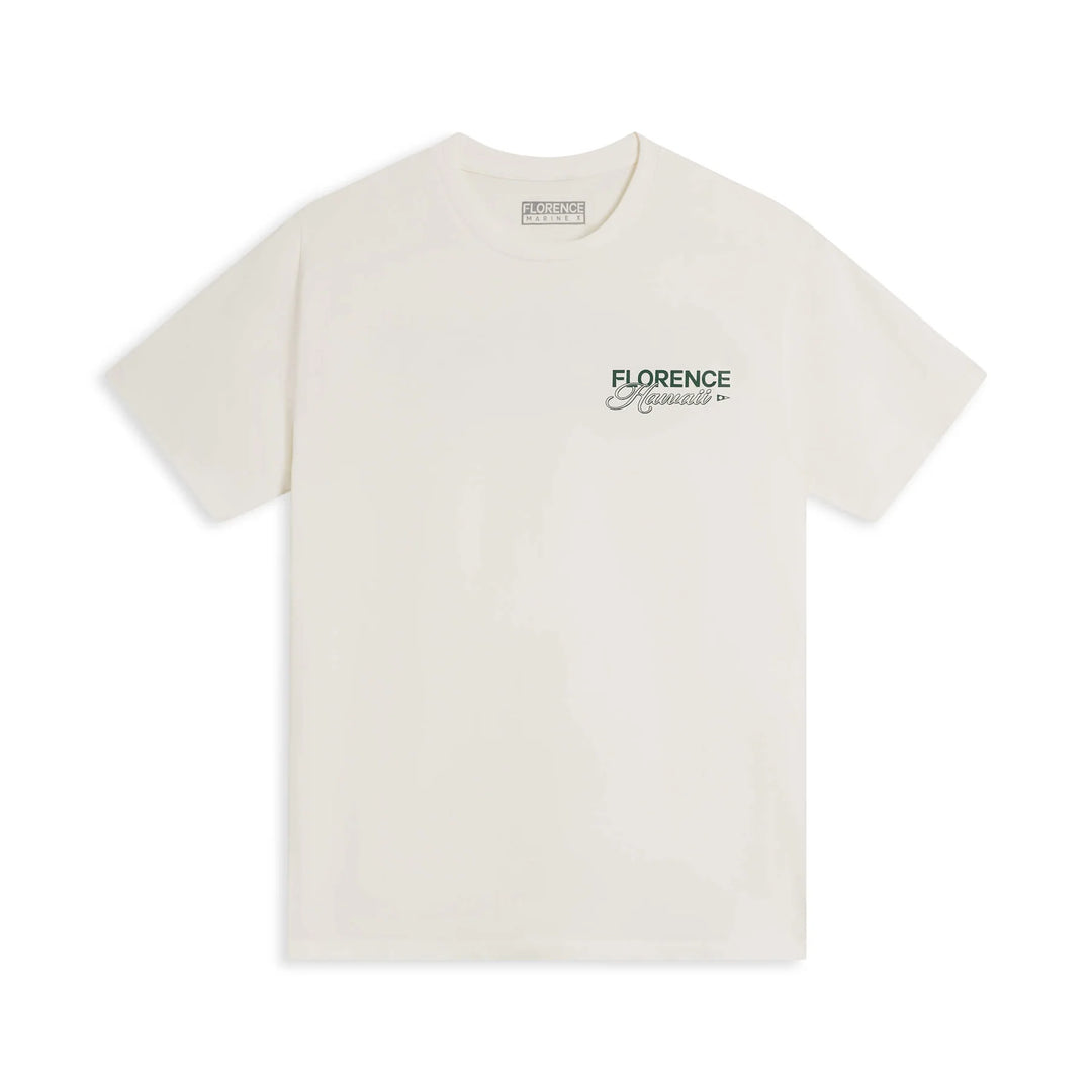 FLORENCE MARINE X SCRIPT TEE - OFF WHITE