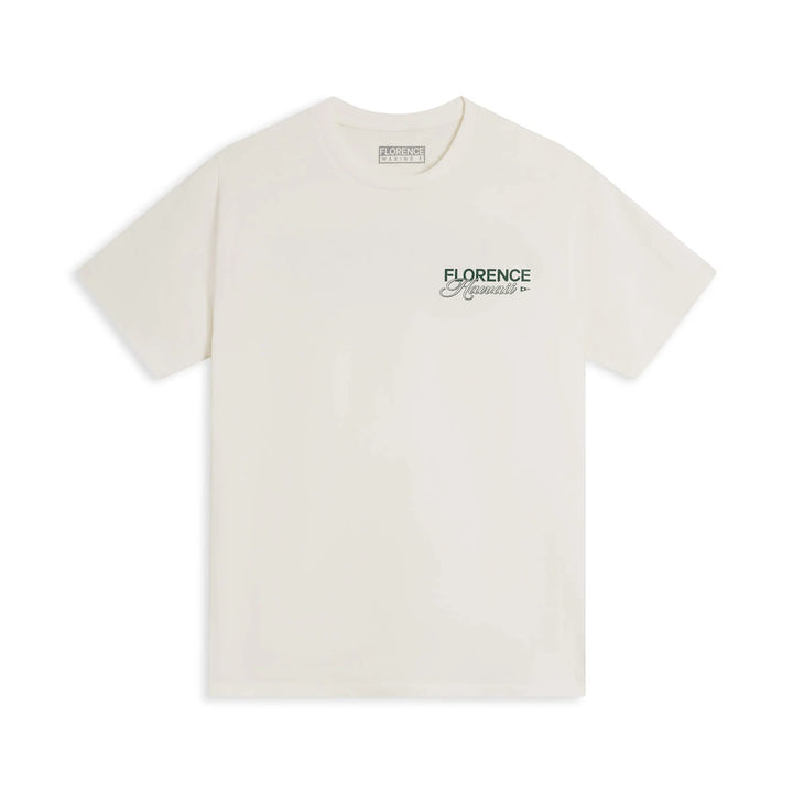 FLORENCE MARINE X SCRIPT TEE - OFF WHITE