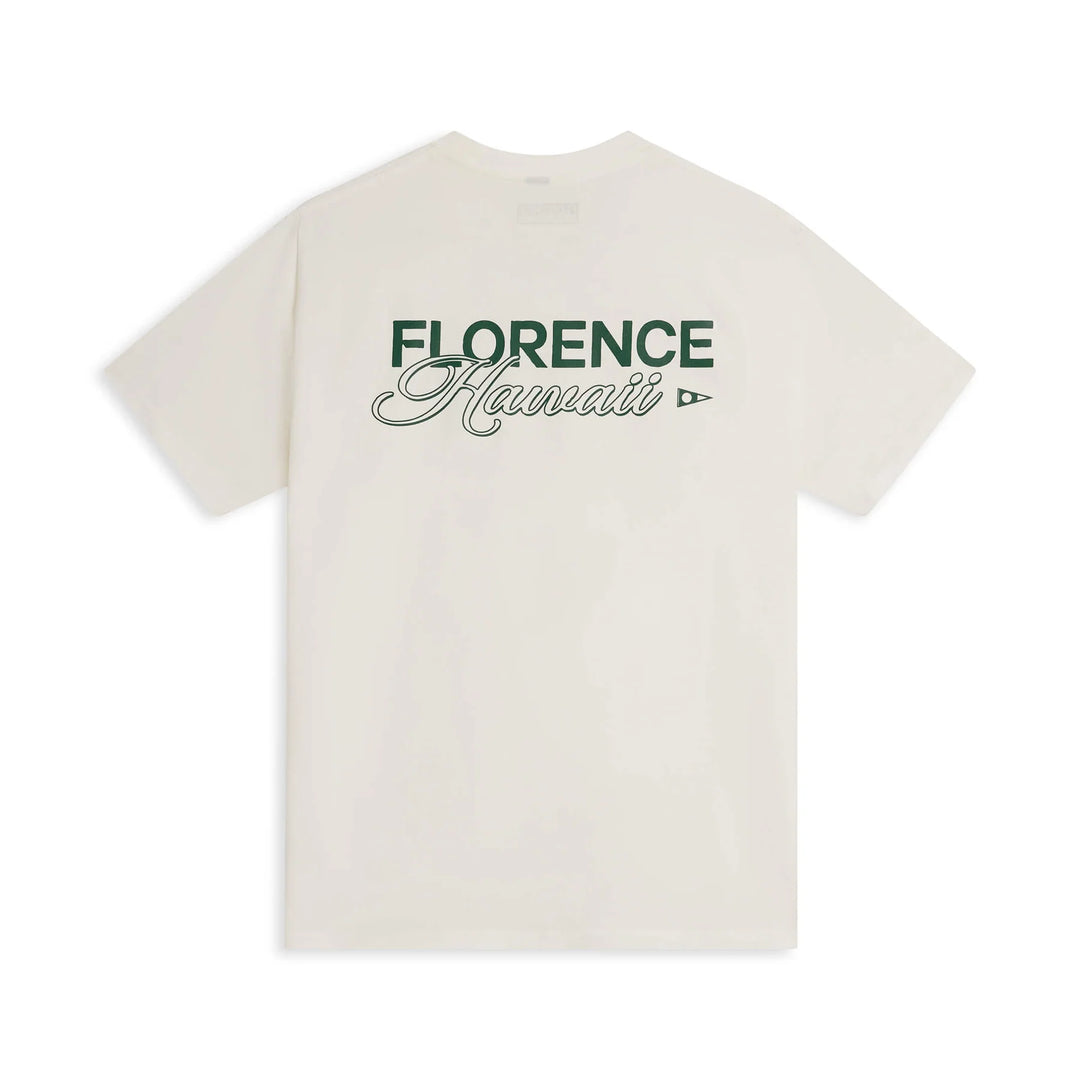 FLORENCE MARINE X SCRIPT TEE - OFF WHITE