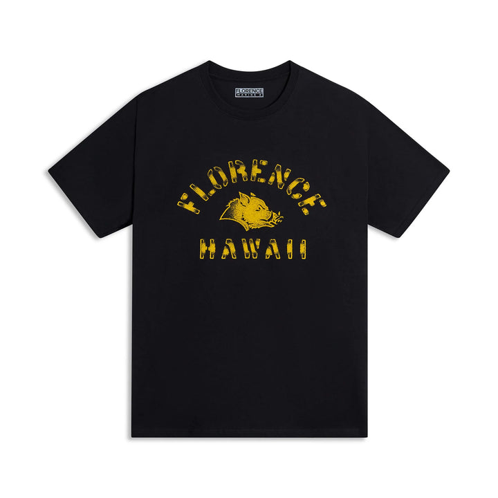 FLORENCE MARINE X BOAR TEE - BLACK