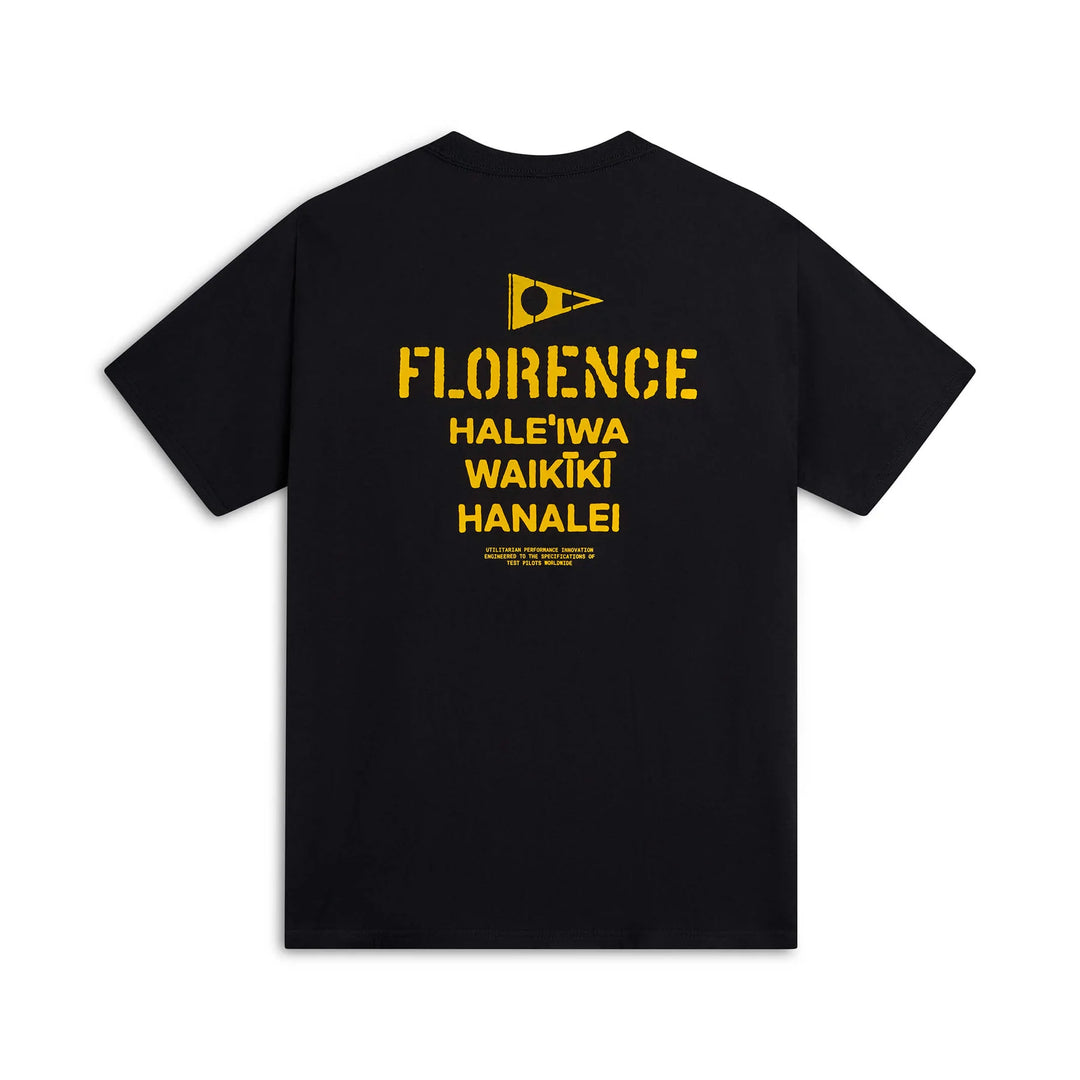FLORENCE MARINE X BOAR TEE - BLACK