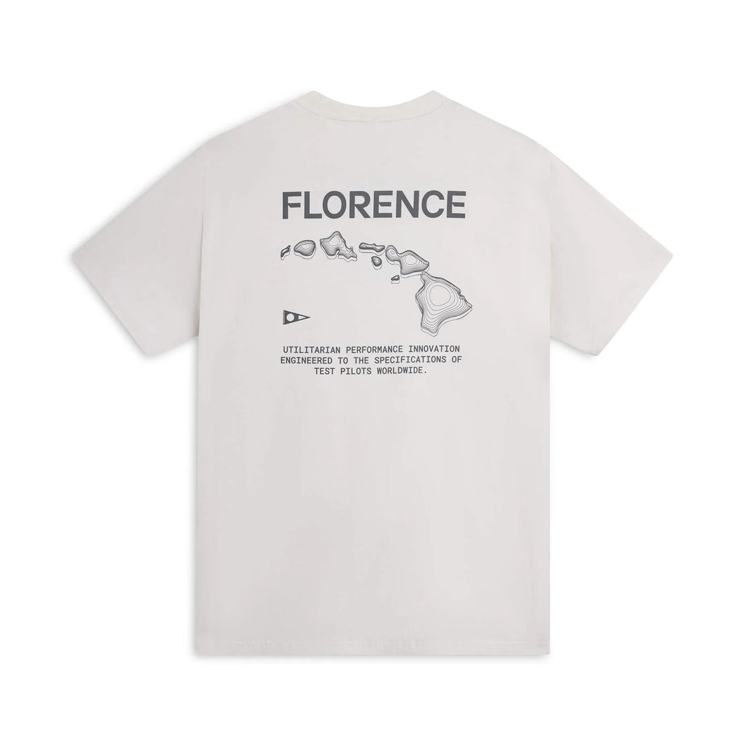 FLORENCE MARINE X ISLAND CHAIN TEE - OFF WHITE (OFW)