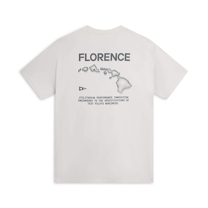 FLORENCE MARINE X ISLAND CHAIN TEE - OFF WHITE (OFW)