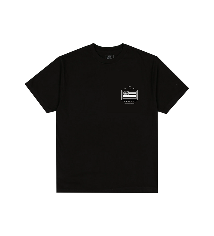 AVVA HAWAIIAN PRIDE TEE - BLACK