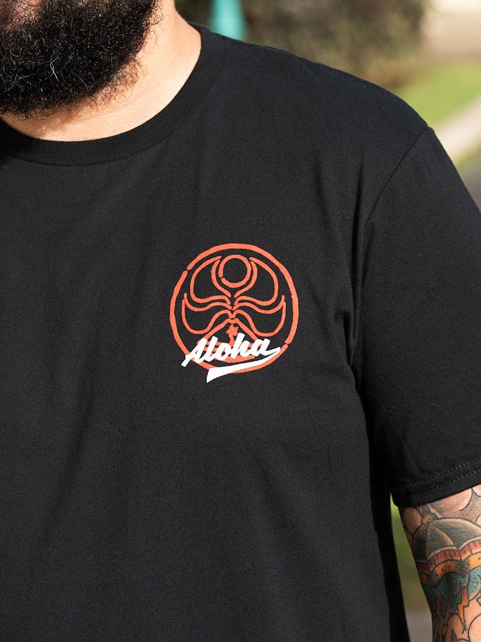 HIC FINGER PAINT TEE - BLACK
