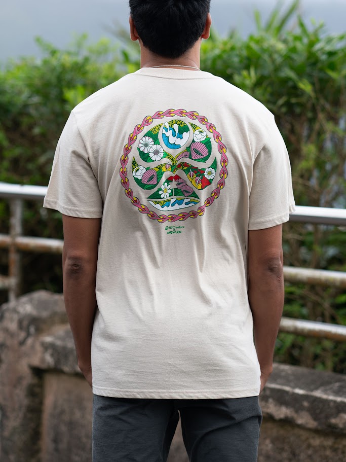 HIC THE GARDEN AARON KAI TEE - TAN