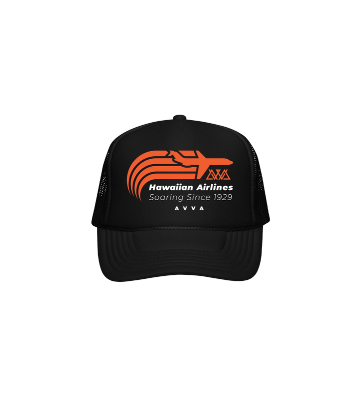 AVVA BRAND SOARING HAT - BLACK