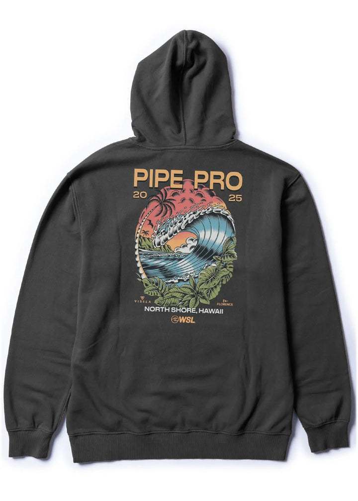 PIPE PRO 2025 WOMENS HOODED FLEECE - CHARCOAL