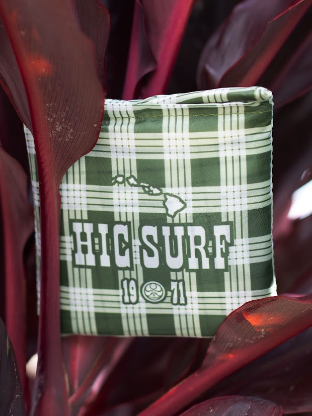 HIC PALAKA FOLDABLE TOTE - GREEN