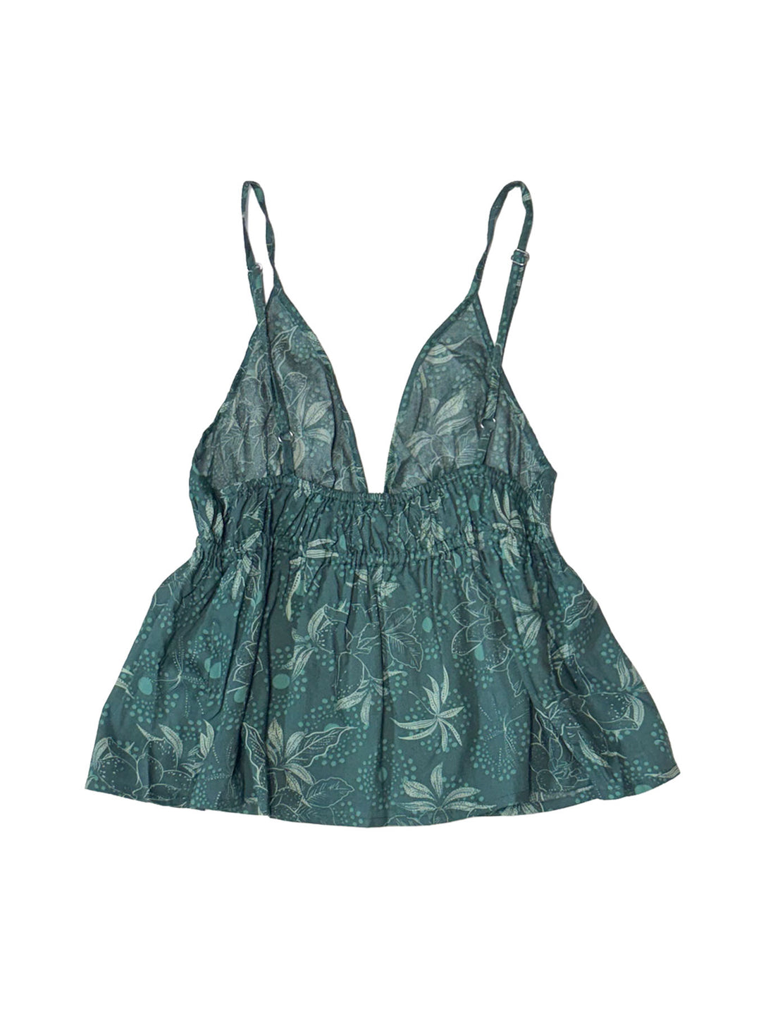 HIC TIE FRONT CAMI - JADE DAHLIA