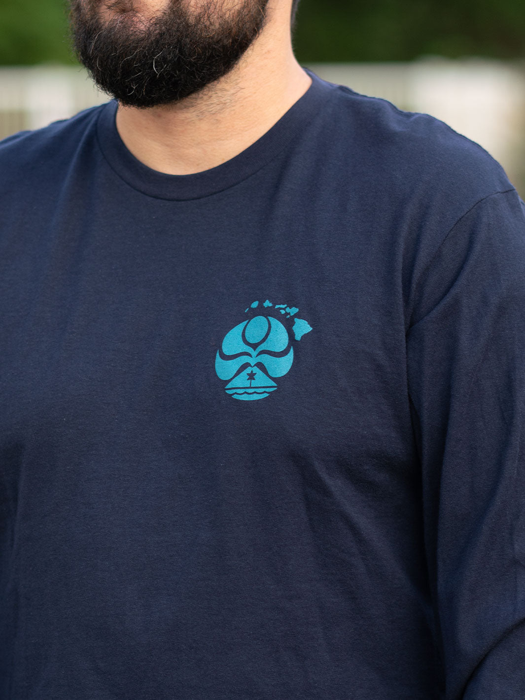 HIC HI STATE ROOSTER LONG SLEEVE - NAVY