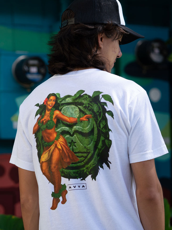 AVVA X HIC AUANA TEE - WHITE