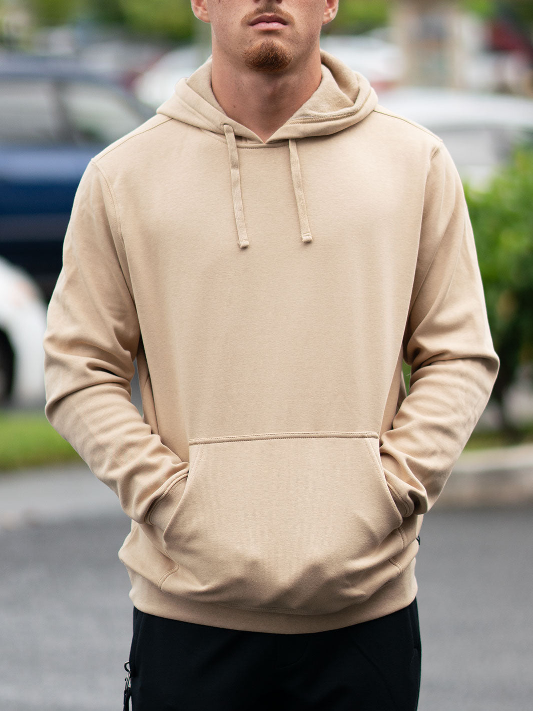 HIC CREST PULL OVER FLEECE - KHAKI
