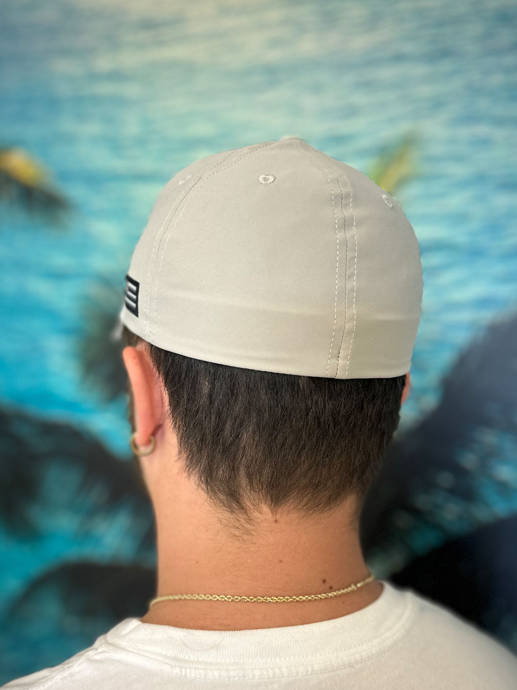 HIC ALOHA FLEX FIT HAT - GRAY