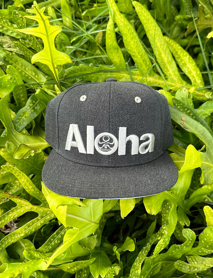 HIC Aloha Pono Hat - Charcoal