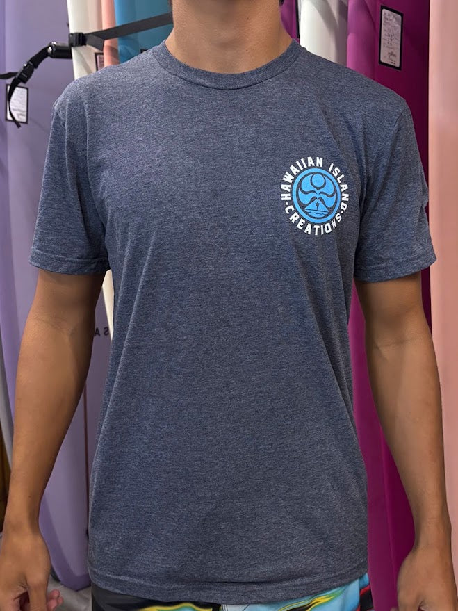 HIC BOX TRUCK DOT TEE - HEATHER NAVY