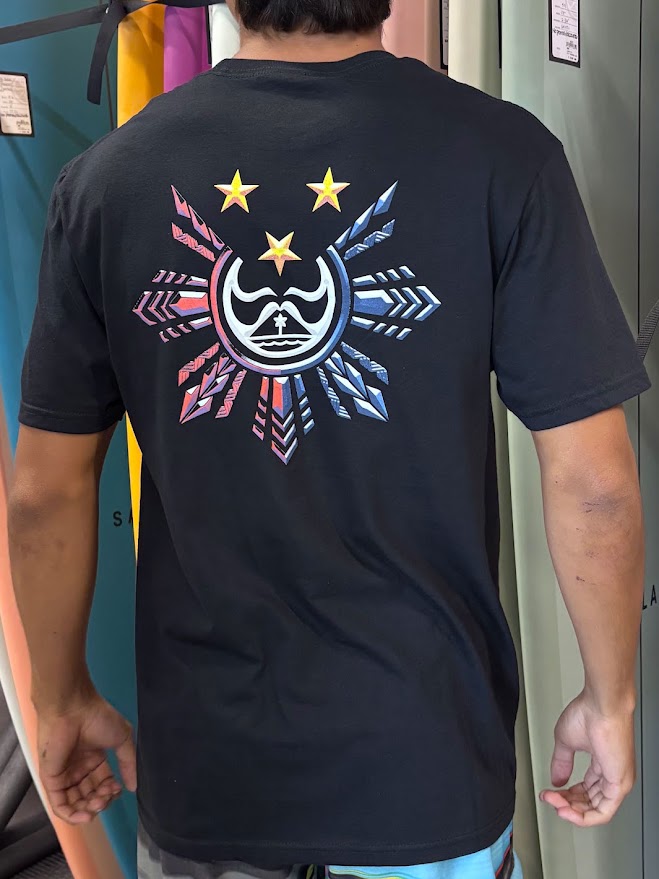 HIC TRI STAR TEE - BLACK