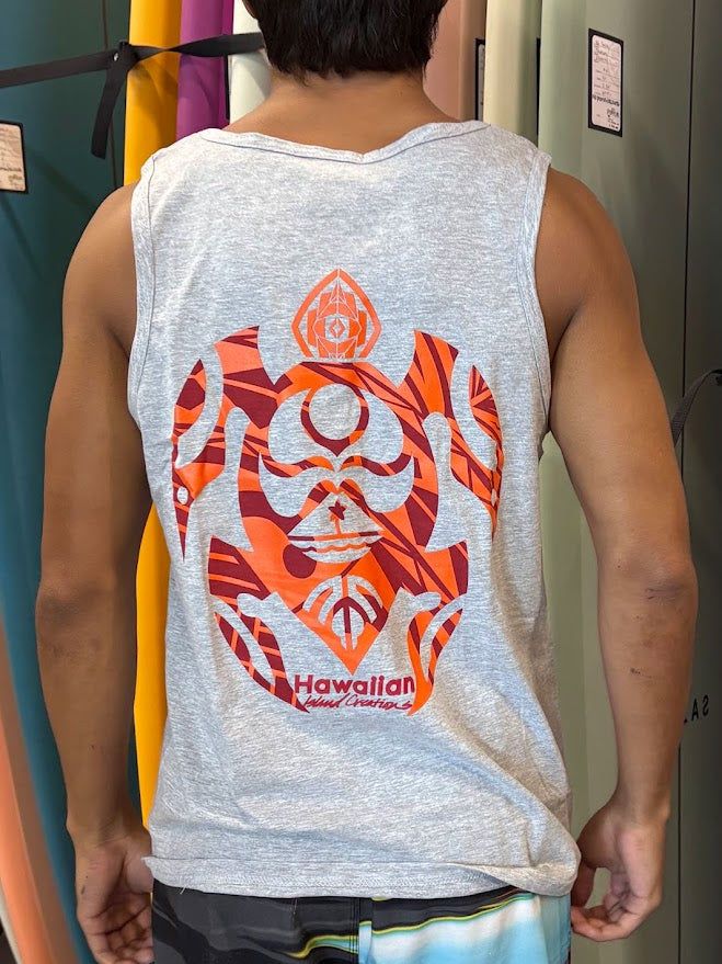 HIC TERP TATS TANK TOP - HEATHER GRAY