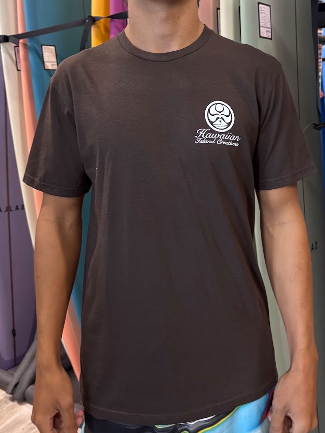 HIC TAKO SURF TEE - DARK CHOCOLATE