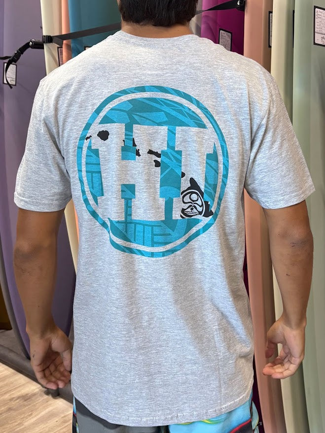 HIC RING HI TEE - HEATHER GRAY