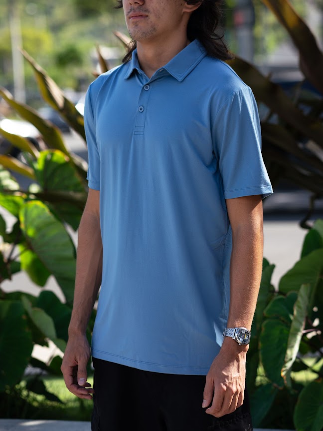HIC SEEKER POLO SHIRT - BLUE