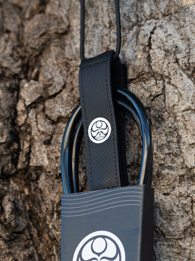 HIC SURFBOARD 7' LEASH - BLACK