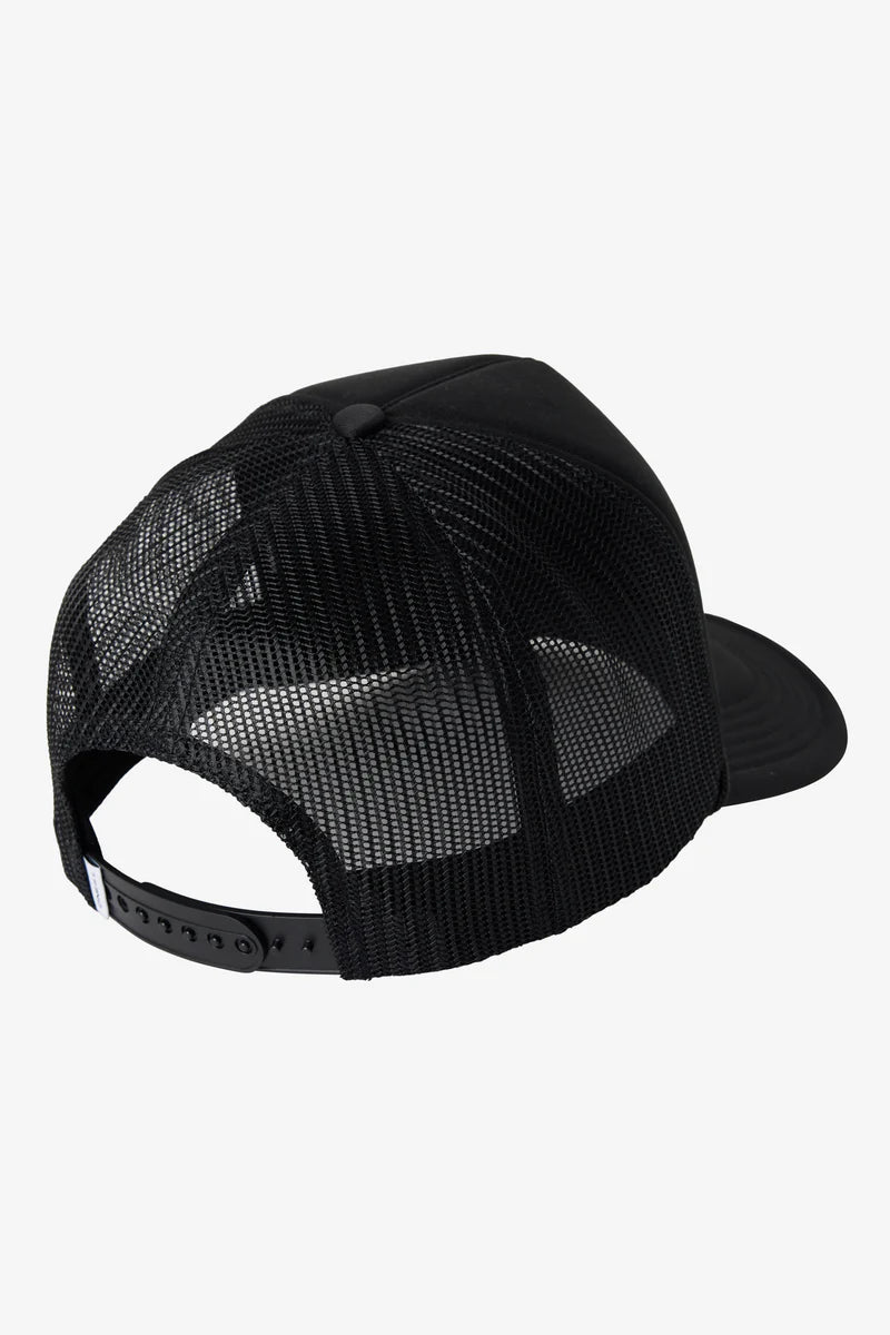 O'NEILL ARLIE WOMENS TRUCKER HAT - BLACK