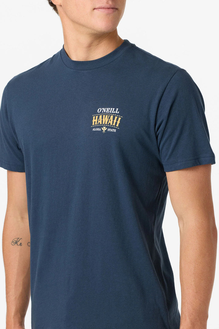 O'NEILL HAWAII ARCH TEE - NAVY