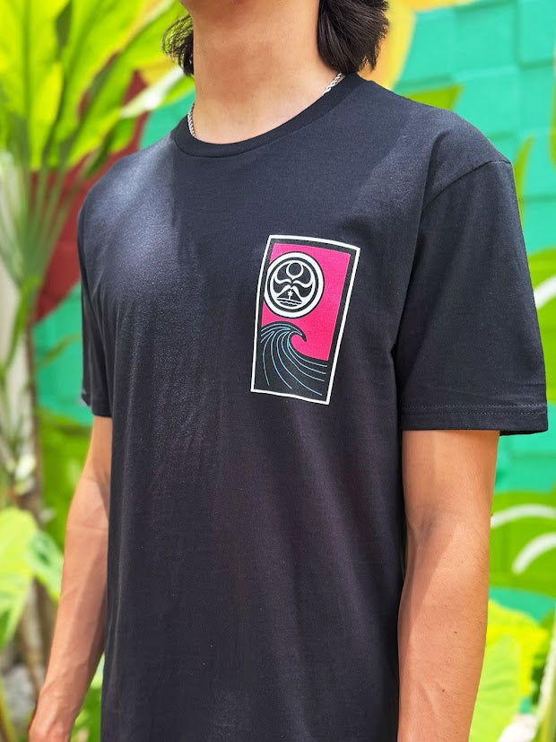 HIC HANAFUDA TEE - BLACK