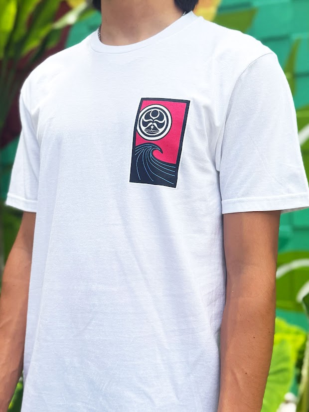 HIC HANAFUDA TEE - WHITE