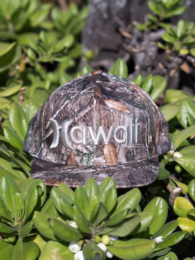 HURLEY HAWAII SNAPBACK HAT  - CAMO (380)