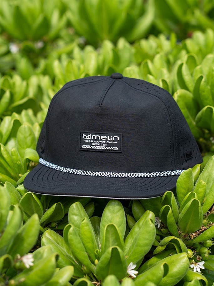 MELIN HYDRO CORONADO HAWAII HAT - BLACK