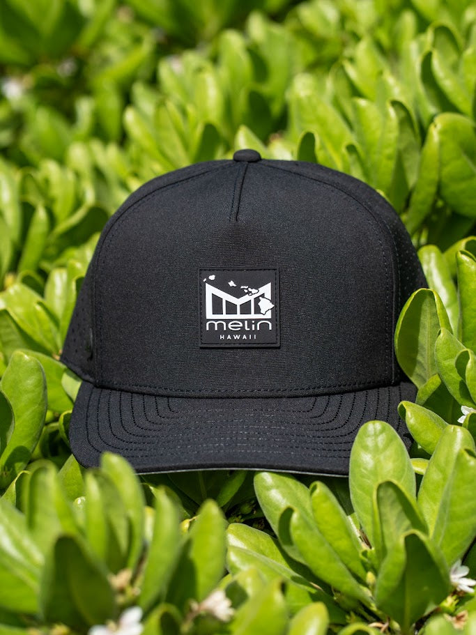 HYDRO ODYSSEY HAWAII FOUNDATION HAT - BLACK