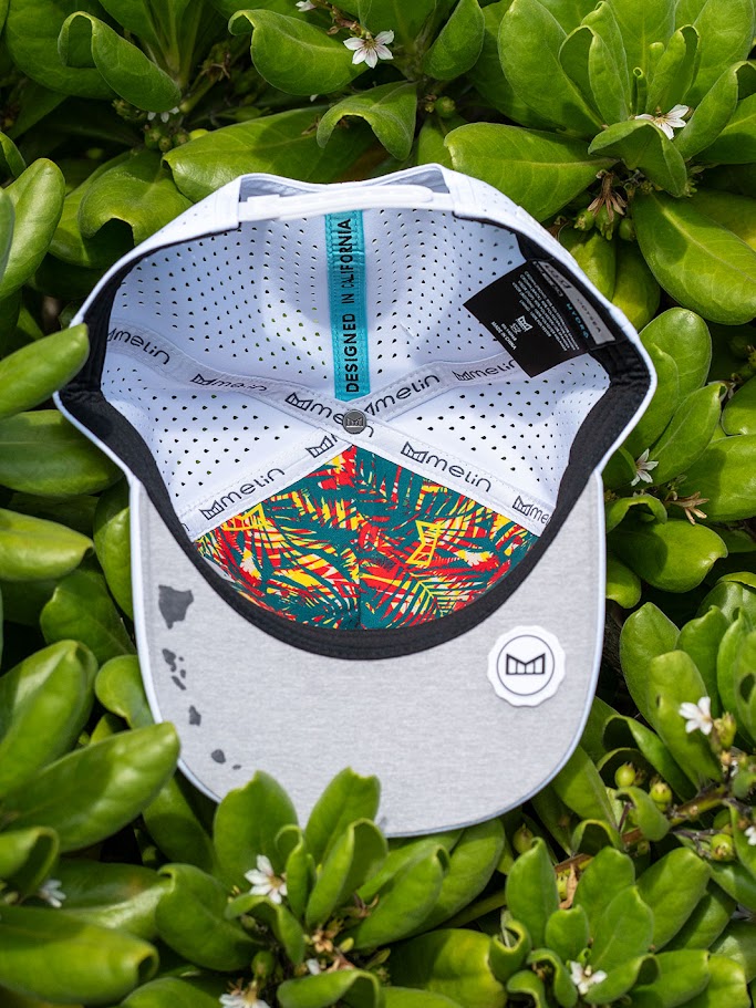 HYDRO ODYSEA HAWAII FOUNDATION HAT - WHITE