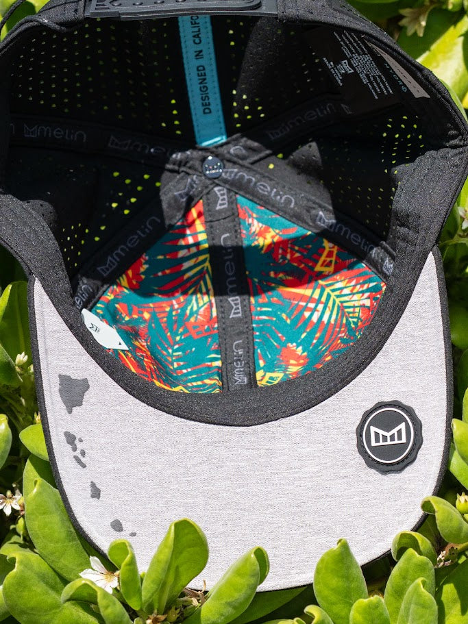 MELIN HYDRO CORONADO HAWAII HAT - BLACK