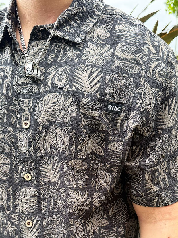 HIC PUNA WOVEN - BLACK