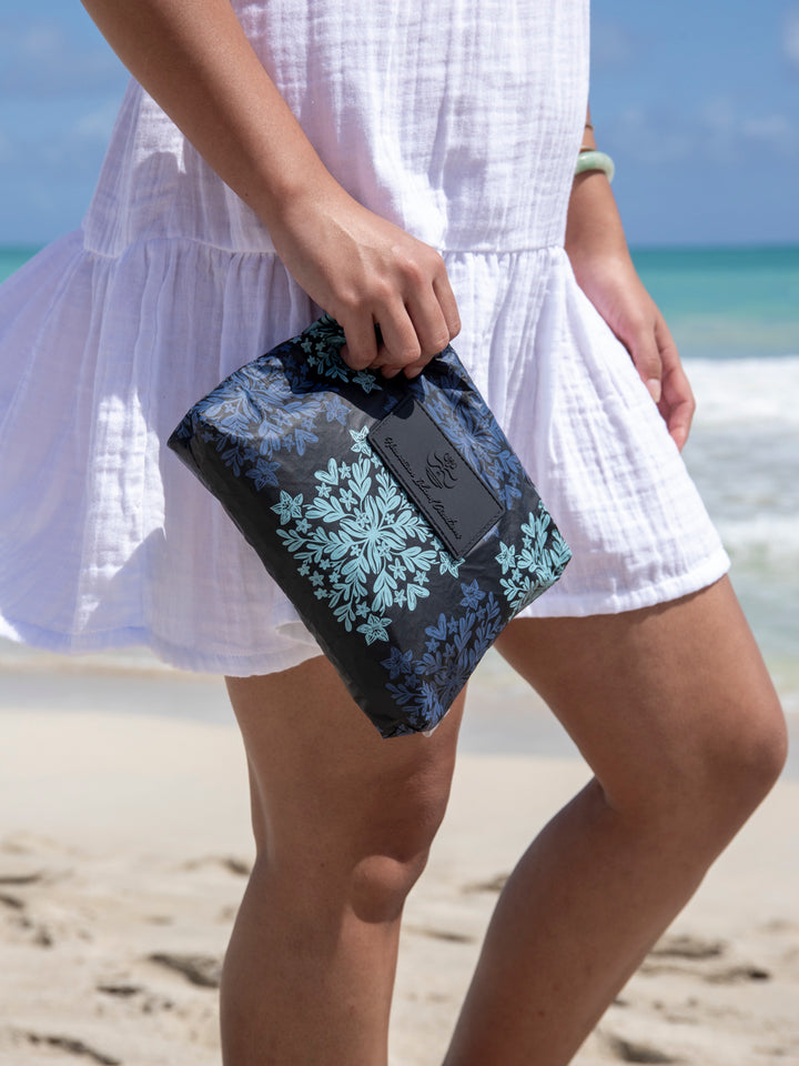 ALOHA COLLECTION X HIC SMALL REVERSIBLE POUCH - AKULIKULI