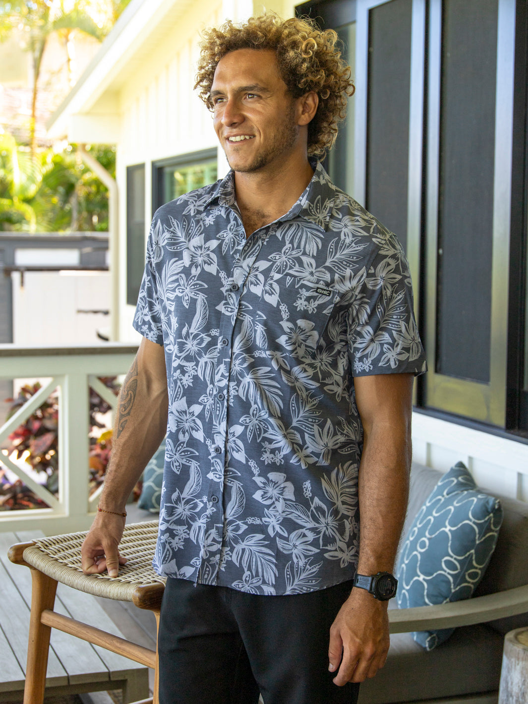 HIC KAPENA WOVEN - CHARCOAL