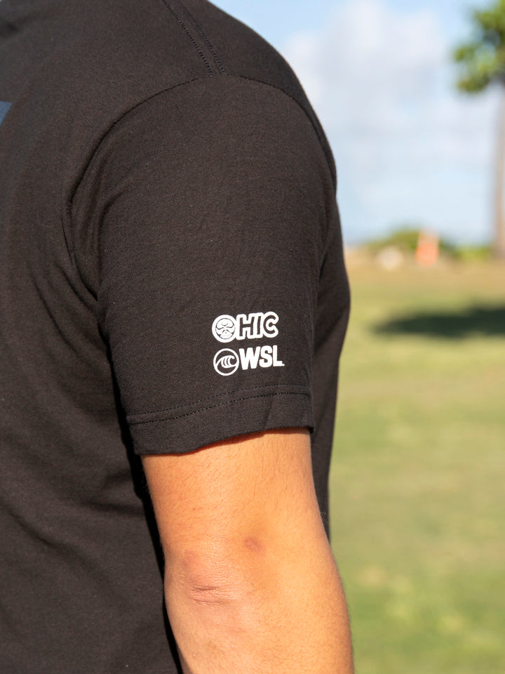 HIC HALEIWA PRO 2025 BIG BRADDAH TEE - BLACK