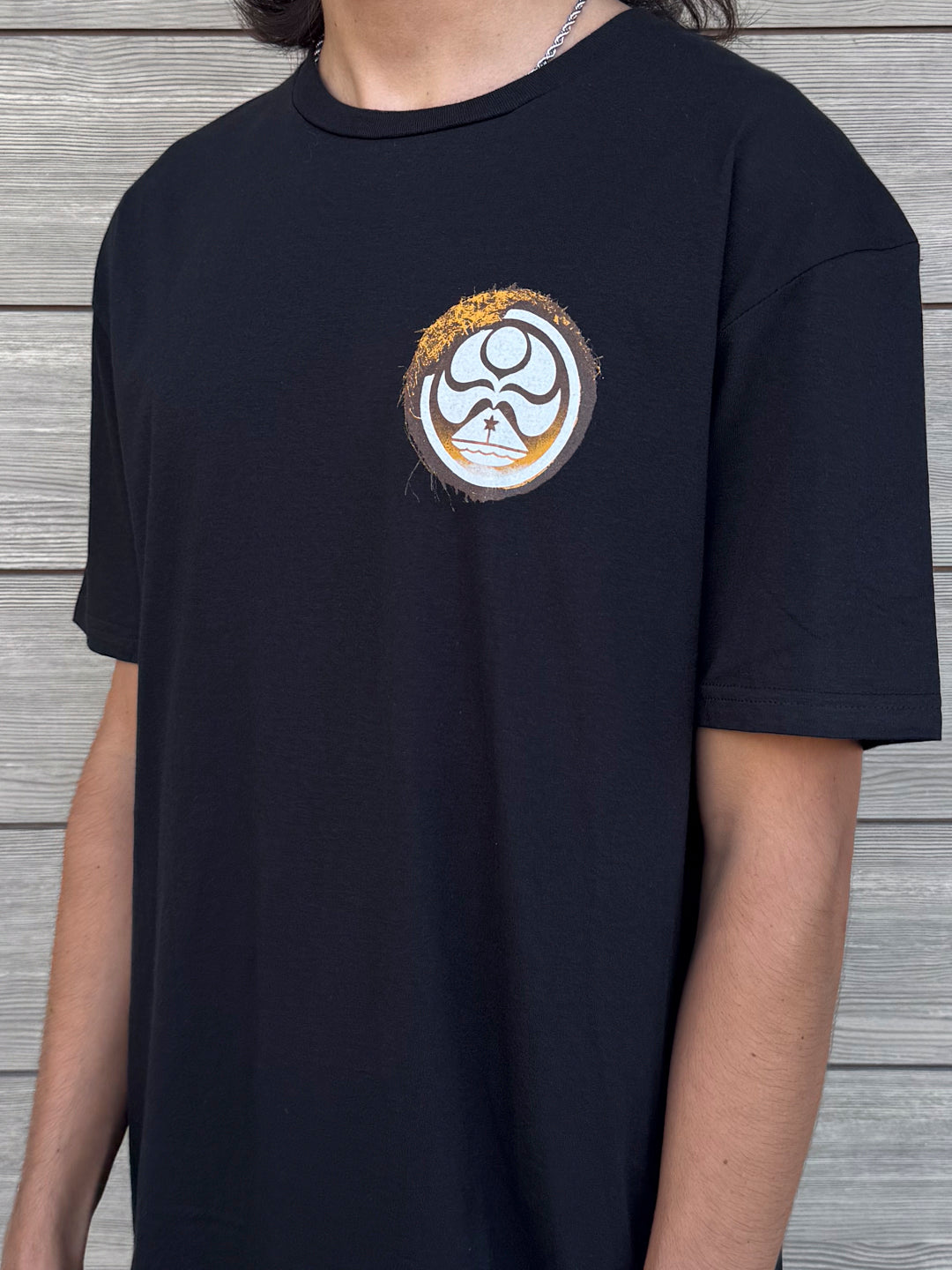 HIC COCONUT ALOHA BIG BRADDAH TEE - BLACK