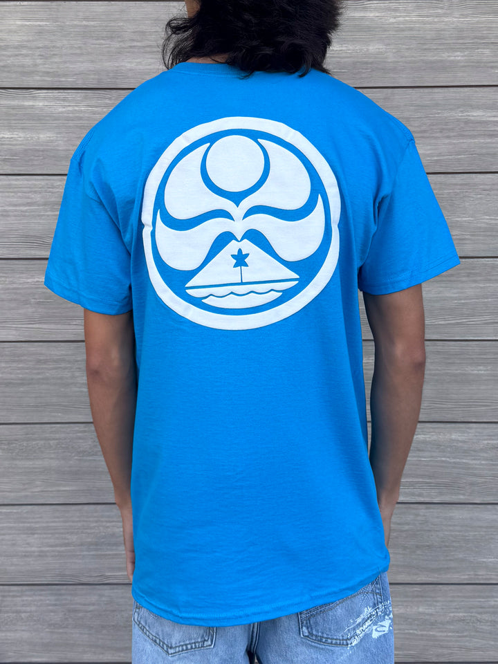 HIC PUFF DOT TEE - SAPPHIRE