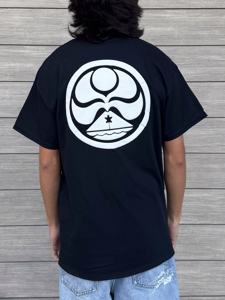 HIC PUFF DOT BIG BRADDAH TEE - BLACK