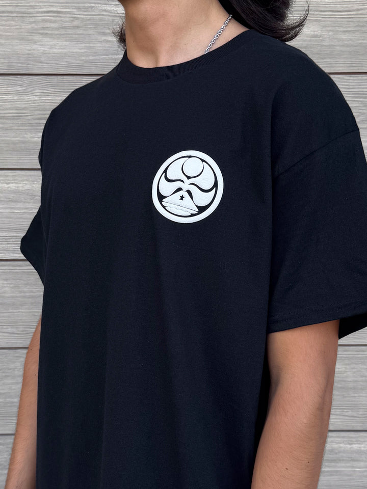 HIC PUFF DOT BIG BRADDAH TEE - BLACK