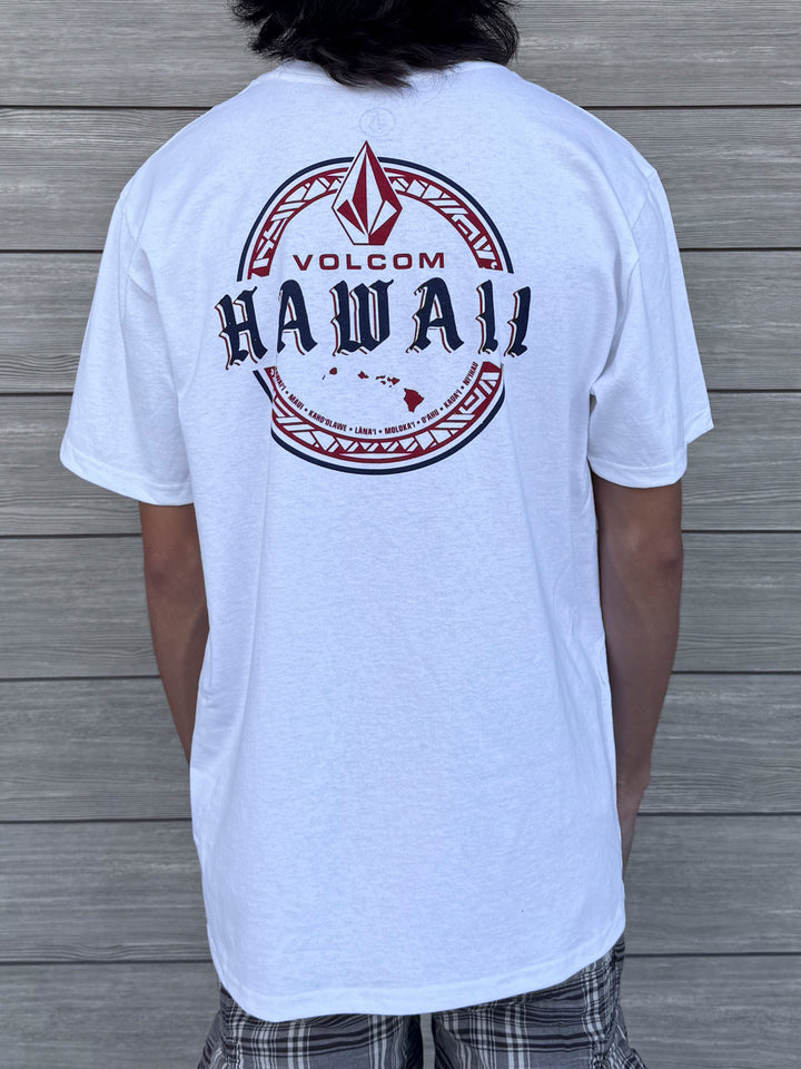 VOLCOM ISLAND TIME SS TEE - WHITE