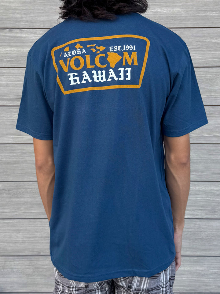 VOLCOM DISPATCH TEE - DARK BLUE (DBI)