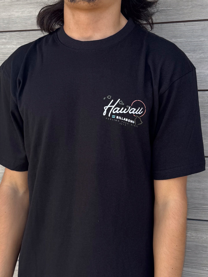 BILLABONG SURF TOUR HI BASIC TEE - BLACK