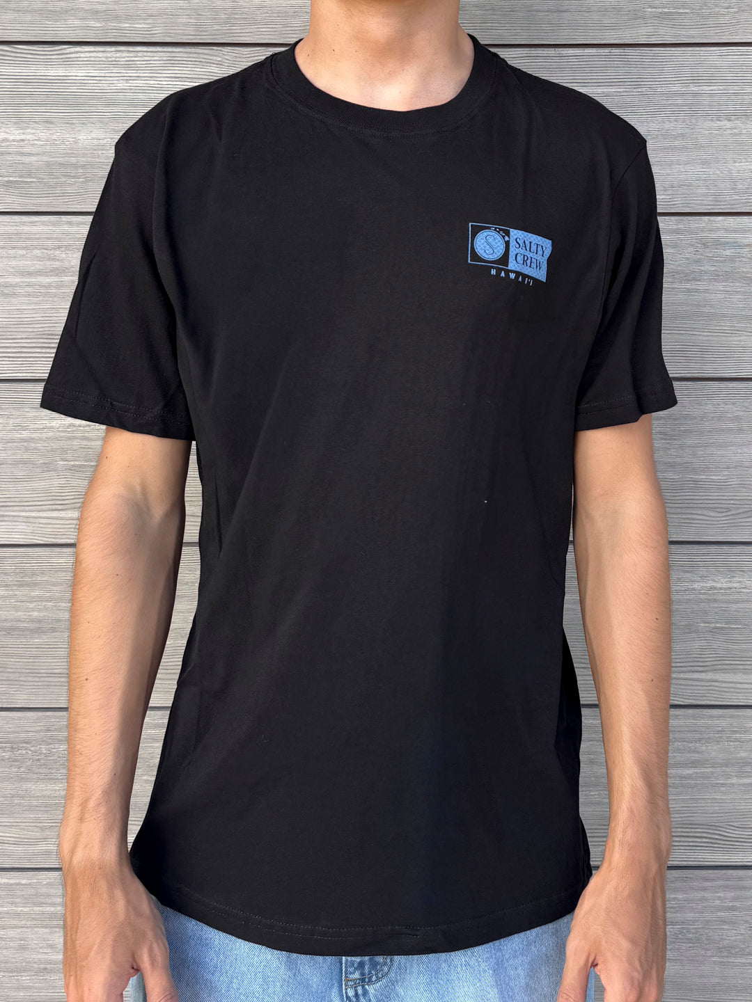 SALTY CREW HAWAII FLAGSHIP TEE - BLACK