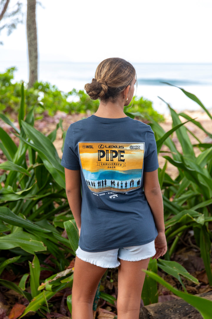 LEXUS PIPE CHALLENGER 2026 WOMENS TEE - VINTAGE NAVY