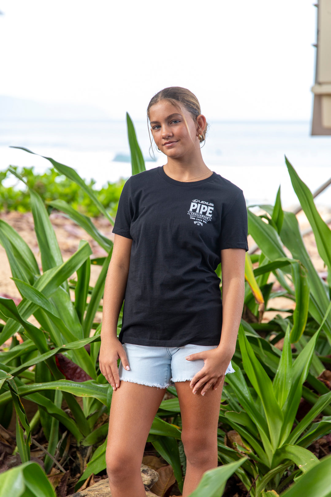 LEXUS PIPE CHALLENGER 2026 WOMENS TEE - BLACK